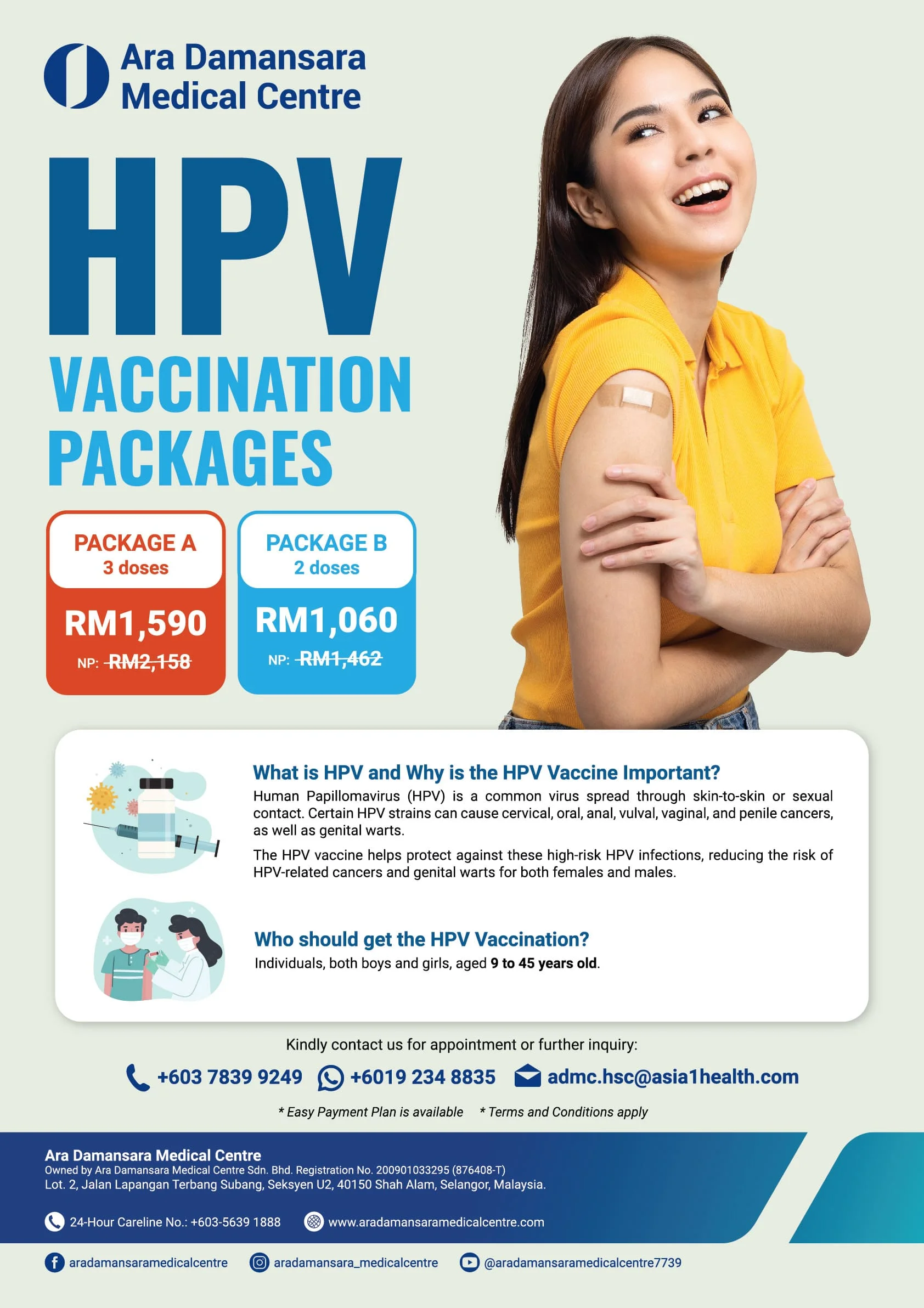 HPV Vaccination Package